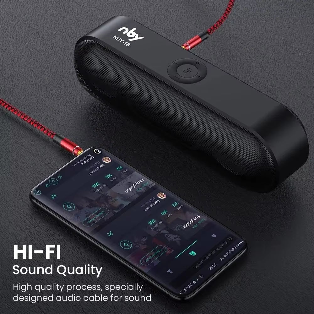 1.5M 3.5Mm Jack Male to Male Extension Aux Line Audio Cable for Iphone Samsung Xiaomi Car Headphone Audio Jack Braided Wire