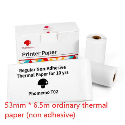 Portable Mini Thermal Label Printer Home Photo Printer Student Wrong Question Printer Bluetooth-Compatible Mini Label Printer Price Tag